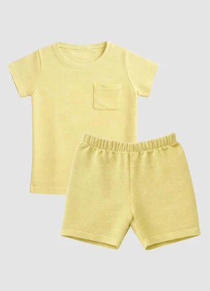 Turminha - Conjunto Gorgurinho Amarelo - TURMINHA