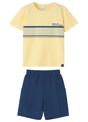Malwee Kids - Conjunto High On Adventure Amarelo Claro - MALWEE KIDS