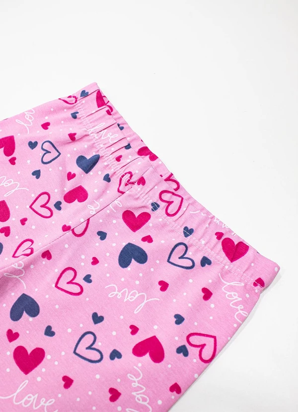 Turminha - Conjunto Inf Meia Malha/Cotton Ciclista Azul 3