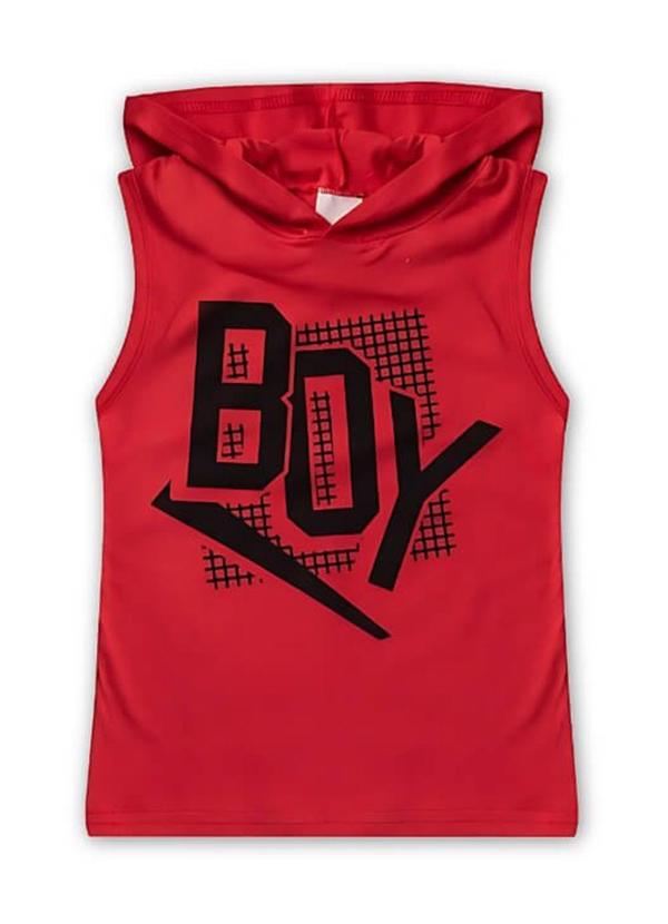 Rosa Azul - Conjunto Inf. Menino Boy Kangulu Vermelho 2