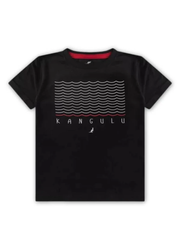 Rosa Azul - Conjunto Inf. Menino Ondas Kangulu Preto 2