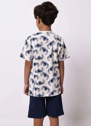 Torra - Conjunto Infantil Algodão Stitch Off White - TORRA