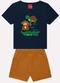 Kyly - Conjunto Infantil Animaizinhos Azul Marinho - variação: Azul Marinho