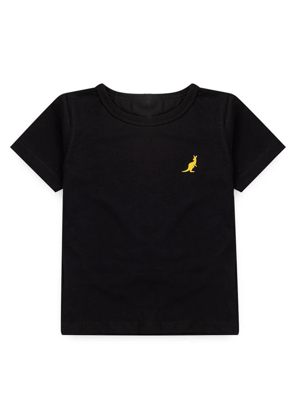 Rosa Azul - Conjunto Infantil Básico Abacaxi Kangulu Preto 2