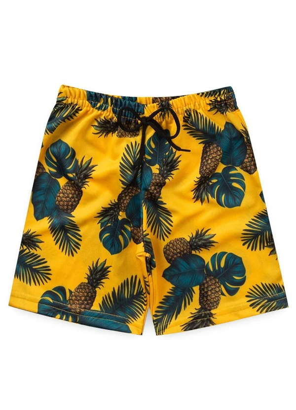 Rosa Azul - Conjunto Infantil Básico Abacaxi Kangulu Preto 3