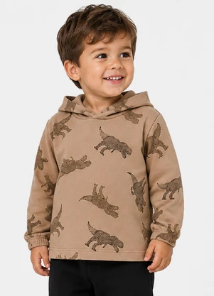 Select - Conjunto Infantil Blusão com Capuz e Calça Verde - SELECT