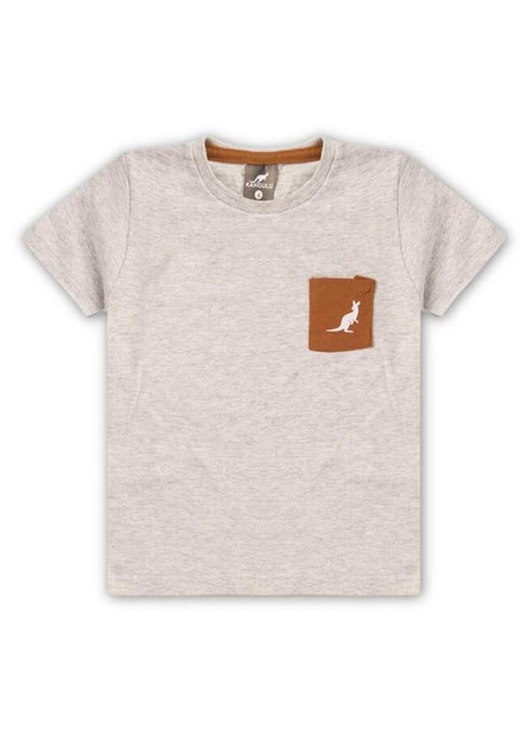 Rosa Azul - Conjunto Infantil Bolso Kangulu Mescla Banana 2