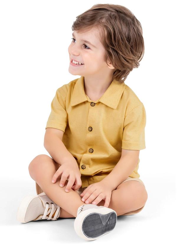 Colorittá - Conjunto Infantil  Botões Colorittá Amarelo 2