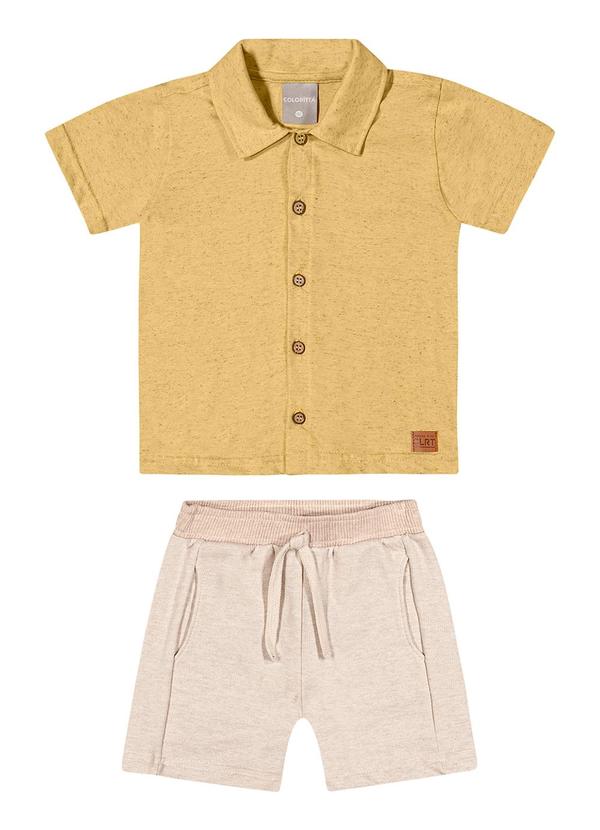 Colorittá - Conjunto Infantil  Botões Colorittá Amarelo 3