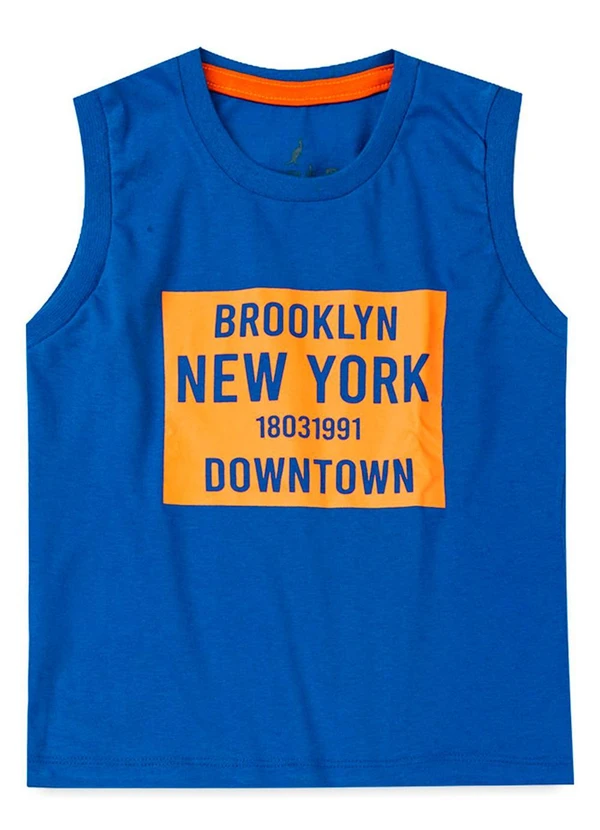 Rosa Azul - Conjunto Infantil Brooklyn Kangulu Azul Royal 2