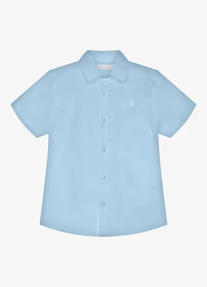 Trick Nick - Conjunto Infantil Camisa com Bermuda Azul - TRICK NICK