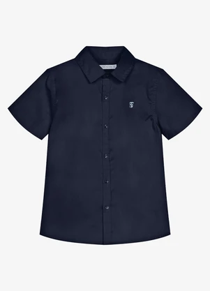 Trick Nick - Conjunto Infantil Camisa com Bermuda Azul - TRICK NICK