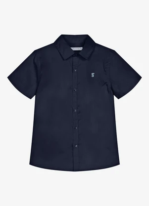 Trick Nick - Conjunto Infantil Camisa com Bermuda Azul - TRICK NICK