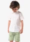 Trick Nick - Conjunto Infantil Camisa com Bermuda Bege - variação: Bege