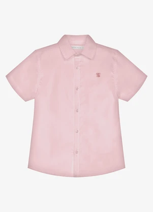 Trick Nick - Conjunto Infantil Camisa com Bermuda Rosa - TRICK NICK