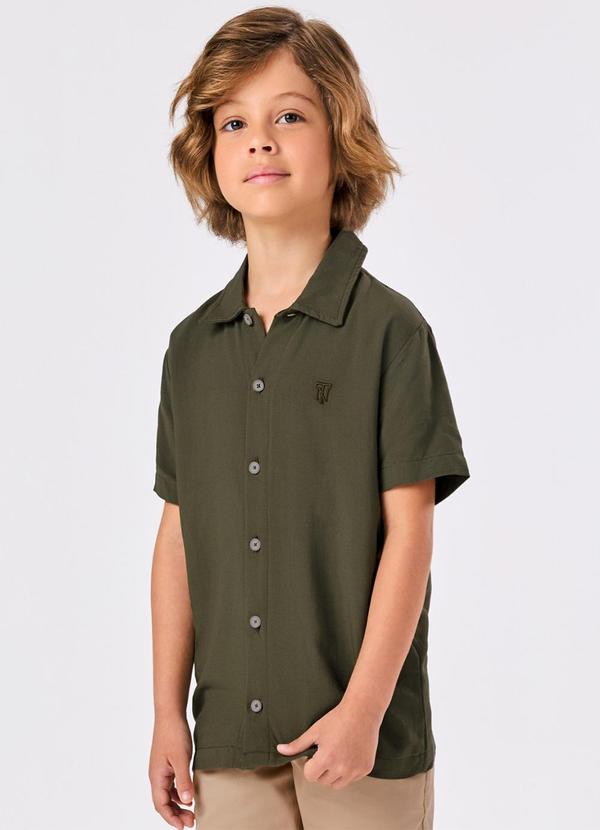 Trick Nick - Conjunto Infantil Camisa com Bermuda Verde 4