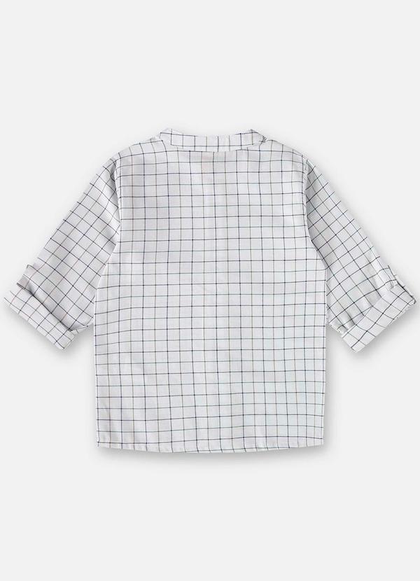 Up Baby - Conjunto Infantil Camisa e Bermuda Branco 5