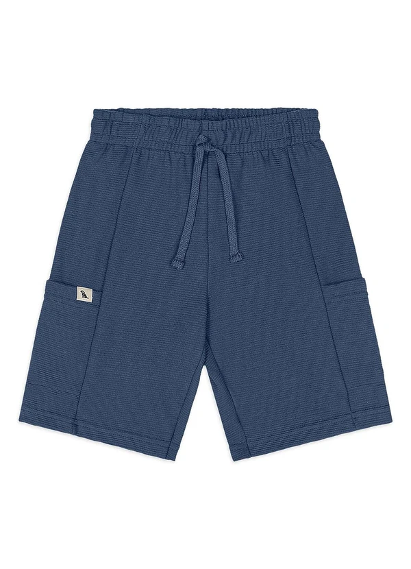 Quimby - Conjunto Infantil Camiseta Bermuda Branco 4