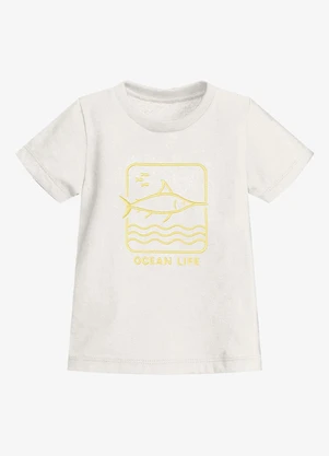 Trick Nick - Conjunto Infantil Camiseta com Bermuda Amarelo - TRICK NICK