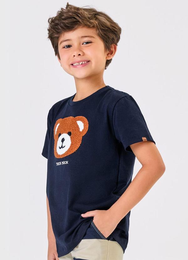 Trick Nick - Conjunto Infantil Camiseta com Bermuda Azul 4
