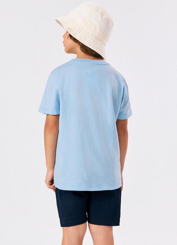 Trick Nick - Conjunto Infantil Camiseta com Bermuda Azul 2