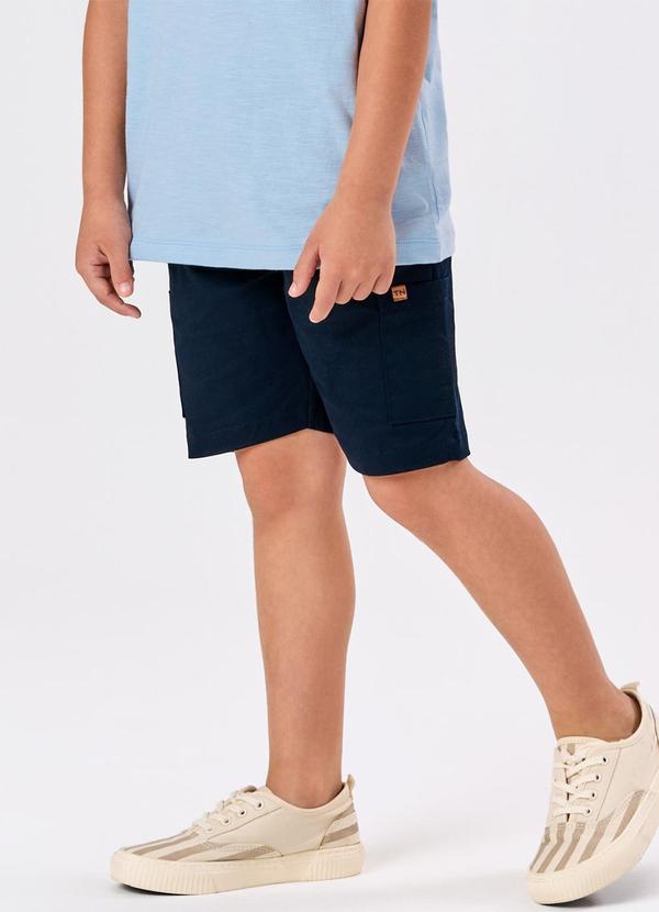 Trick Nick - Conjunto Infantil Camiseta com Bermuda Azul 5