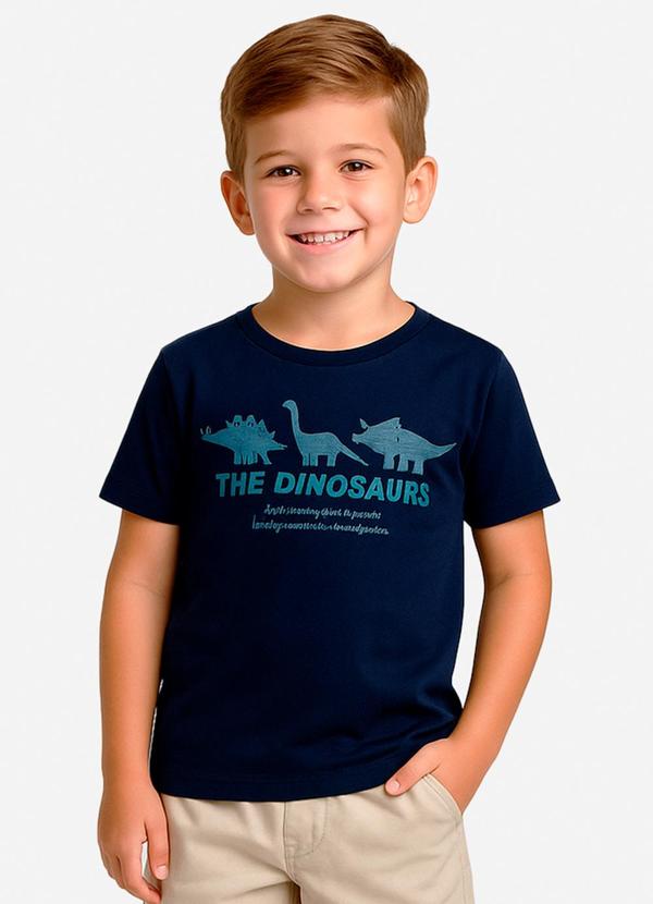 Select - Conjunto Infantil Camiseta com Bermuda Azul 3