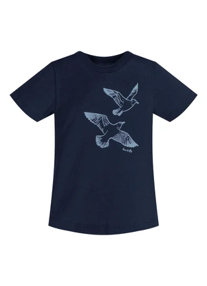 Trick Nick - Conjunto Infantil Camiseta com Bermuda Azul - TRICK NICK
