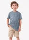 Trick Nick - Conjunto Infantil Camiseta com Bermuda Azul - variação: Azul