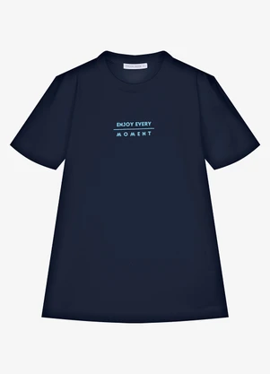 Trick Nick - Conjunto Infantil Camiseta com Bermuda Azul - TRICK NICK
