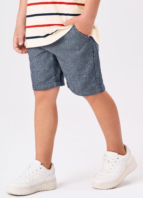 Trick Nick - Conjunto Infantil Camiseta com Bermuda Bege 5