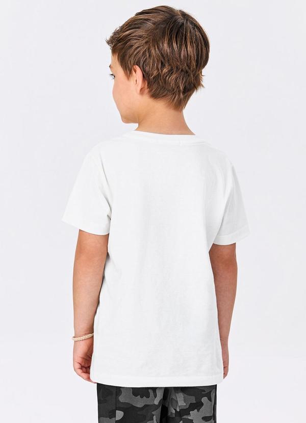 Trick Nick - Conjunto Infantil Camiseta com Bermuda Branco 2