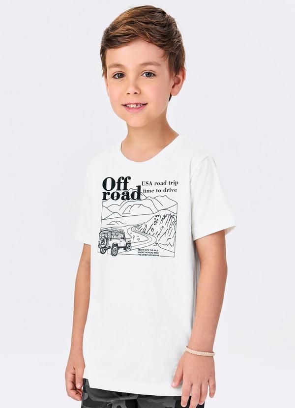 Trick Nick - Conjunto Infantil Camiseta com Bermuda Branco 4