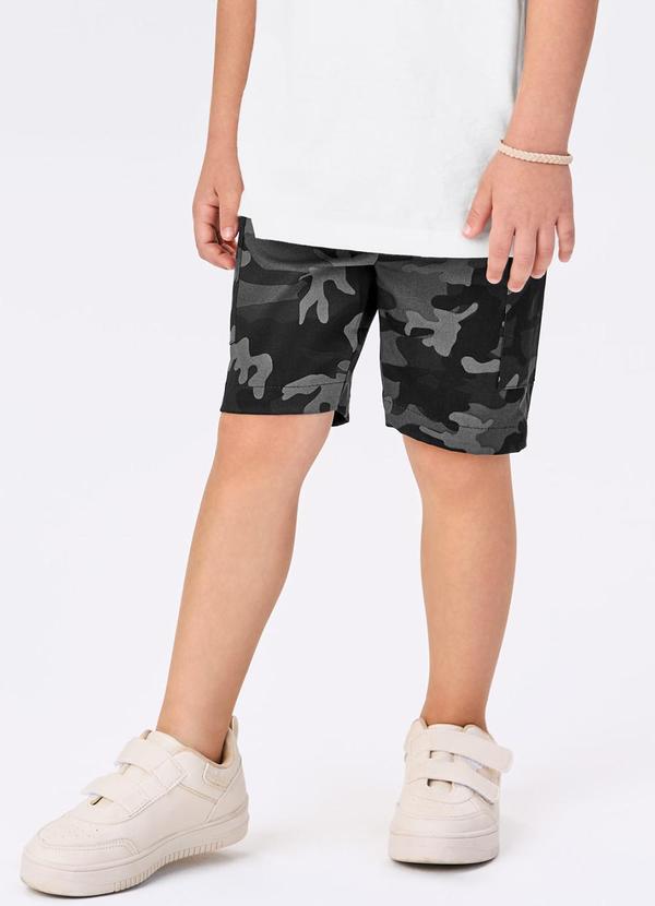 Trick Nick - Conjunto Infantil Camiseta com Bermuda Branco 5