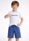 Select - Conjunto Infantil Camiseta com Bermuda Branco - variação: Branco