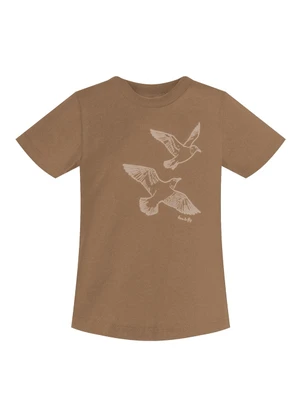 Trick Nick - Conjunto Infantil Camiseta com Bermuda Marrom - TRICK NICK