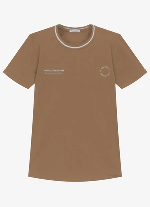 Trick Nick - Conjunto Infantil Camiseta com Bermuda Marrom - TRICK NICK