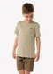Trick Nick - Conjunto Infantil Camiseta com Bermuda Marrom - variação: Marrom