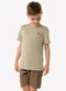 Trick Nick - Conjunto Infantil Camiseta com Bermuda Marrom - variação: Marrom