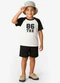Trick Nick - Conjunto Infantil Camiseta com Bermuda Verde - variação: Preto