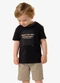 Trick Nick - Conjunto Infantil Camiseta com Bermuda Preto - variação: Preto