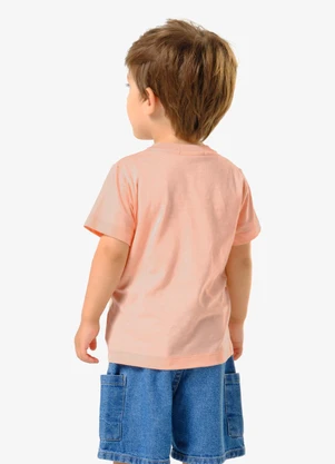Trick Nick - Conjunto Infantil Camiseta com Bermuda Rosa - TRICK NICK