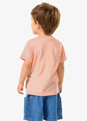 Trick Nick - Conjunto Infantil Camiseta com Bermuda Rosa - TRICK NICK