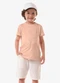 Trick Nick - Conjunto Infantil Camiseta com Bermuda Rosa - variação: Rosa