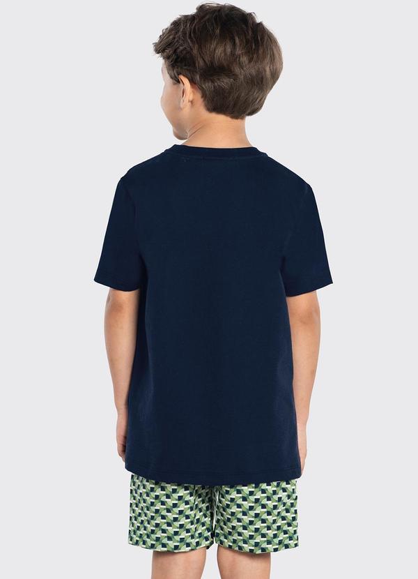 Trick Nick - Conjunto Infantil Camiseta com Bermuda Verde 2