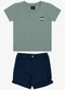 Trick Nick - Conjunto Infantil Camiseta com Bermuda  Verde - variação: Verde