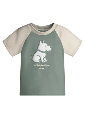 Trick Nick - Conjunto Infantil Camiseta com Bermuda Verde - TRICK NICK