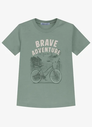 Trick Nick - Conjunto Infantil Camiseta com Bermuda Verde - TRICK NICK