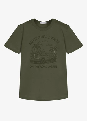 Trick Nick - Conjunto Infantil Camiseta com Bermuda Verde - TRICK NICK