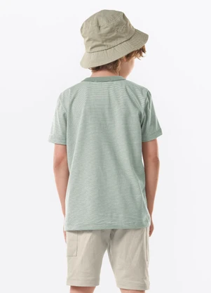 Trick Nick - Conjunto Infantil Camiseta com Bermuda Verde - TRICK NICK